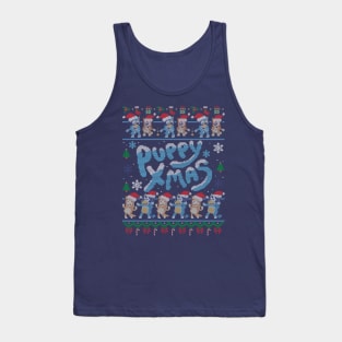 Puppy Xmas Tank Top